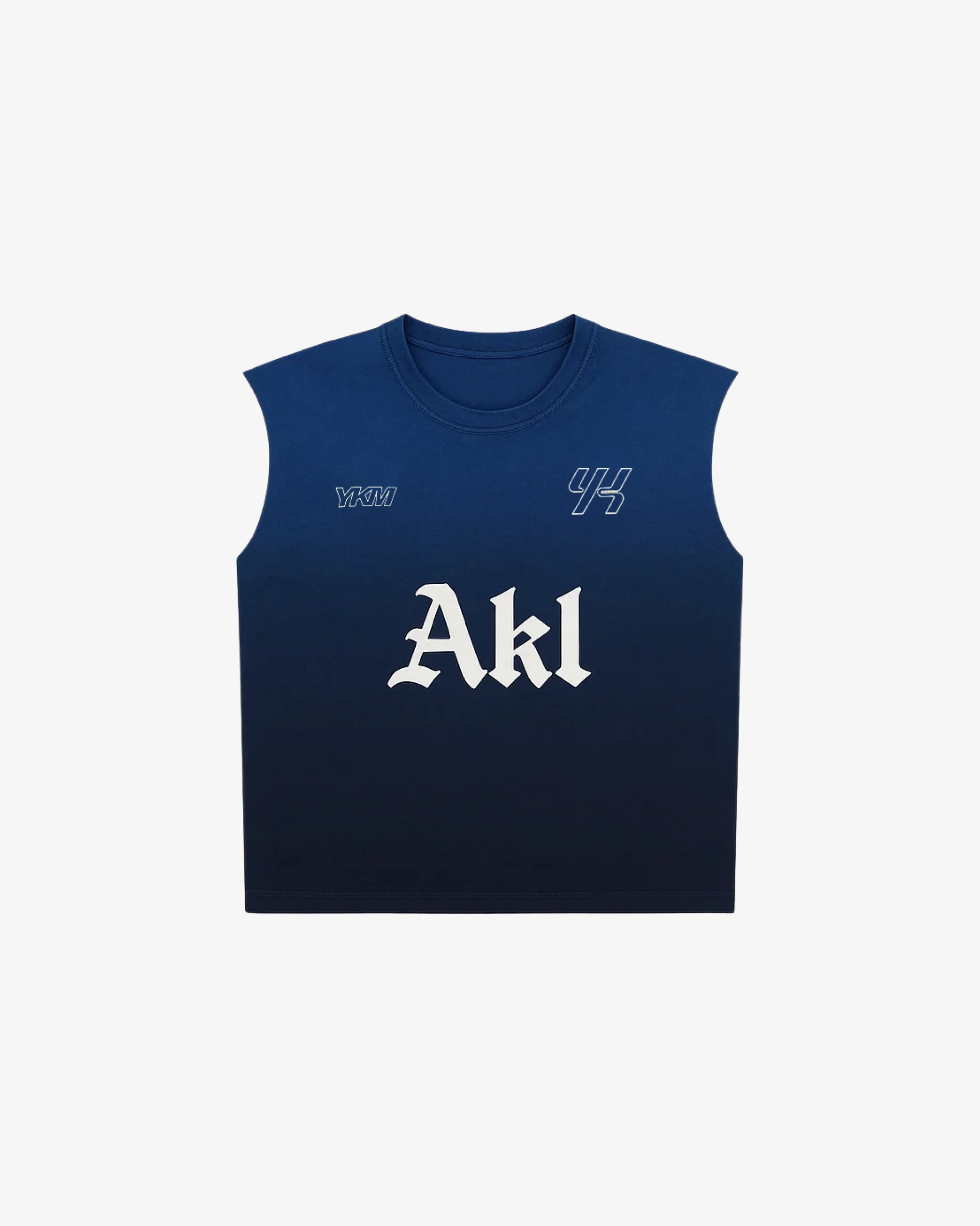 YK Move Champion Tank Akld | Blue Gradient