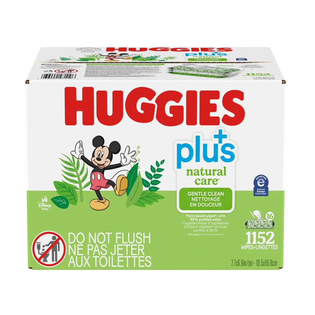 Huggies Natural Care Wipes, Safe For Sensitive Skin, 16 X 72 --1152 wipes