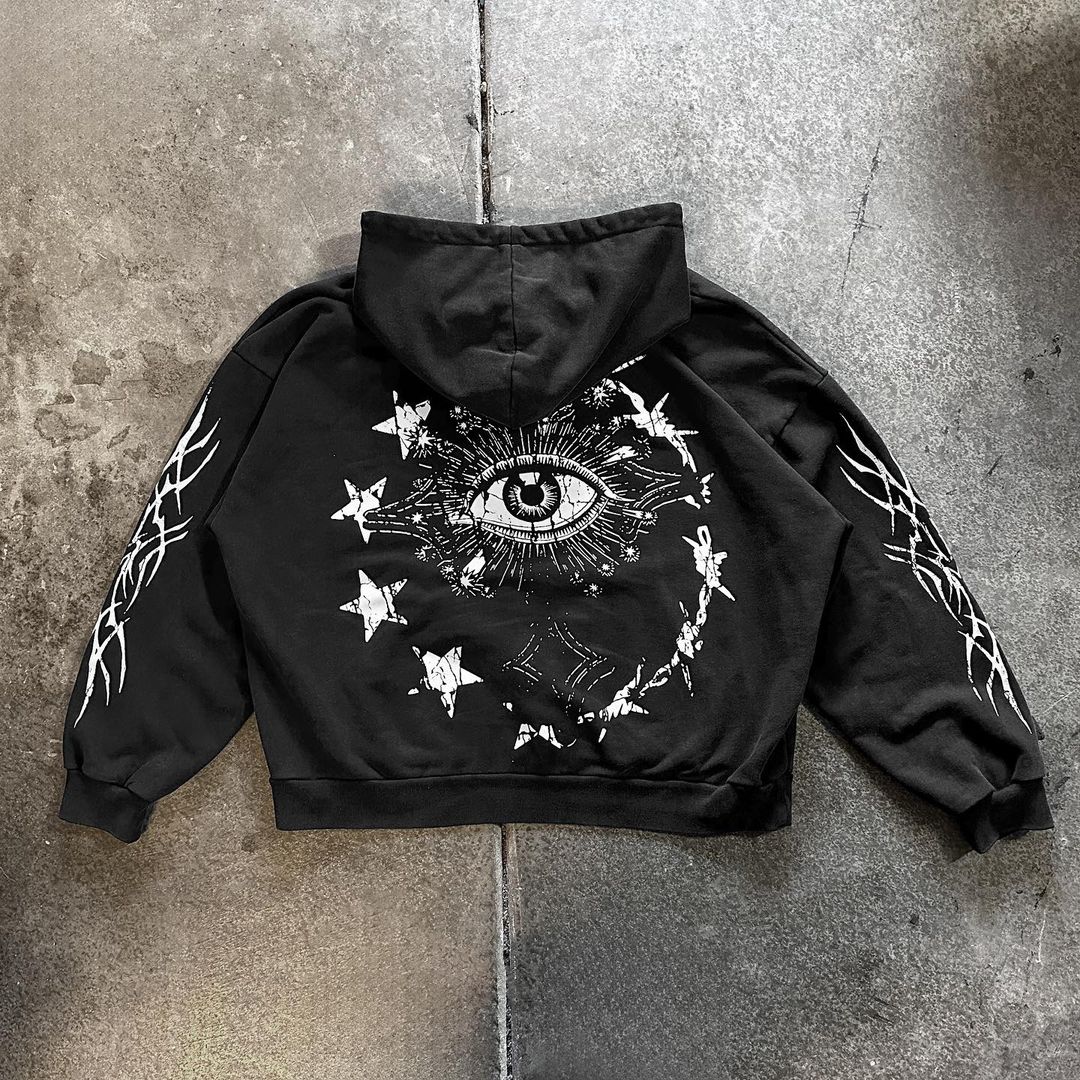God Eyes Street Zip Hoodie
