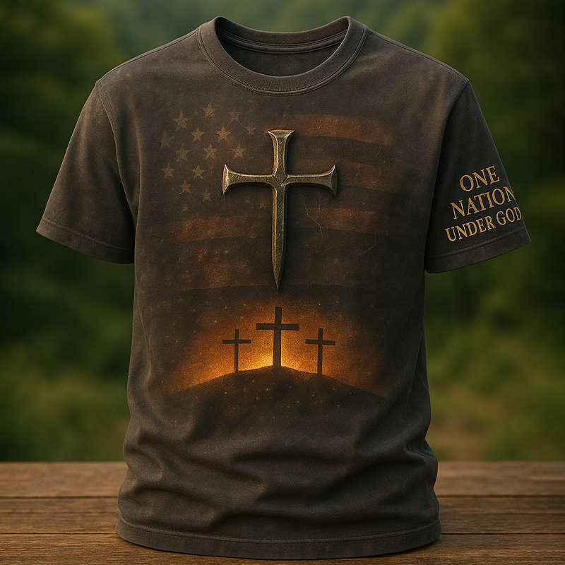 Christian Faith Art Print Short-Sleeve T-Shirt
