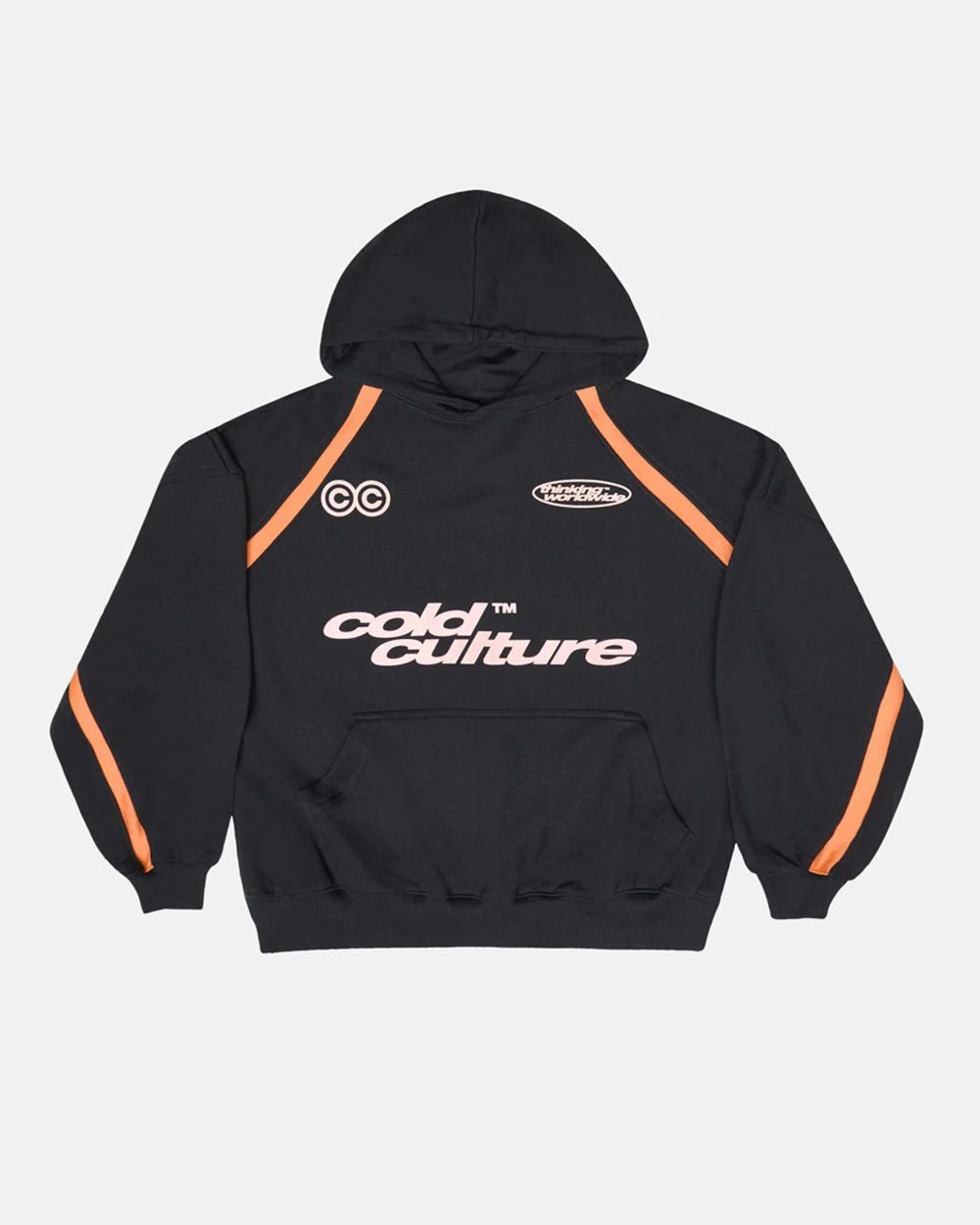 DETAILED HOODIE BLACK