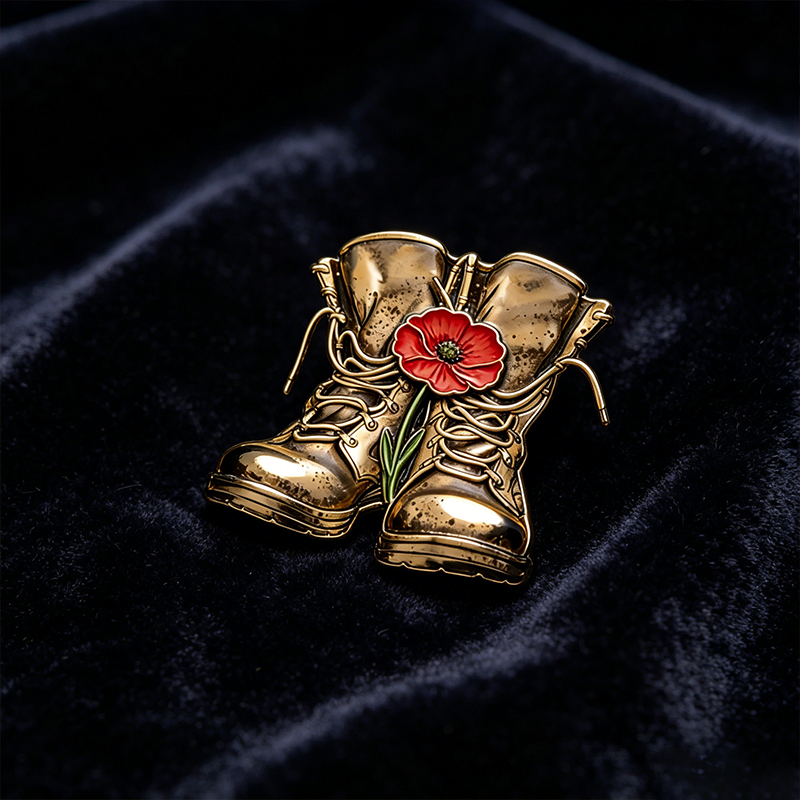 Unisex US Memorial Day Exquisite Brooch