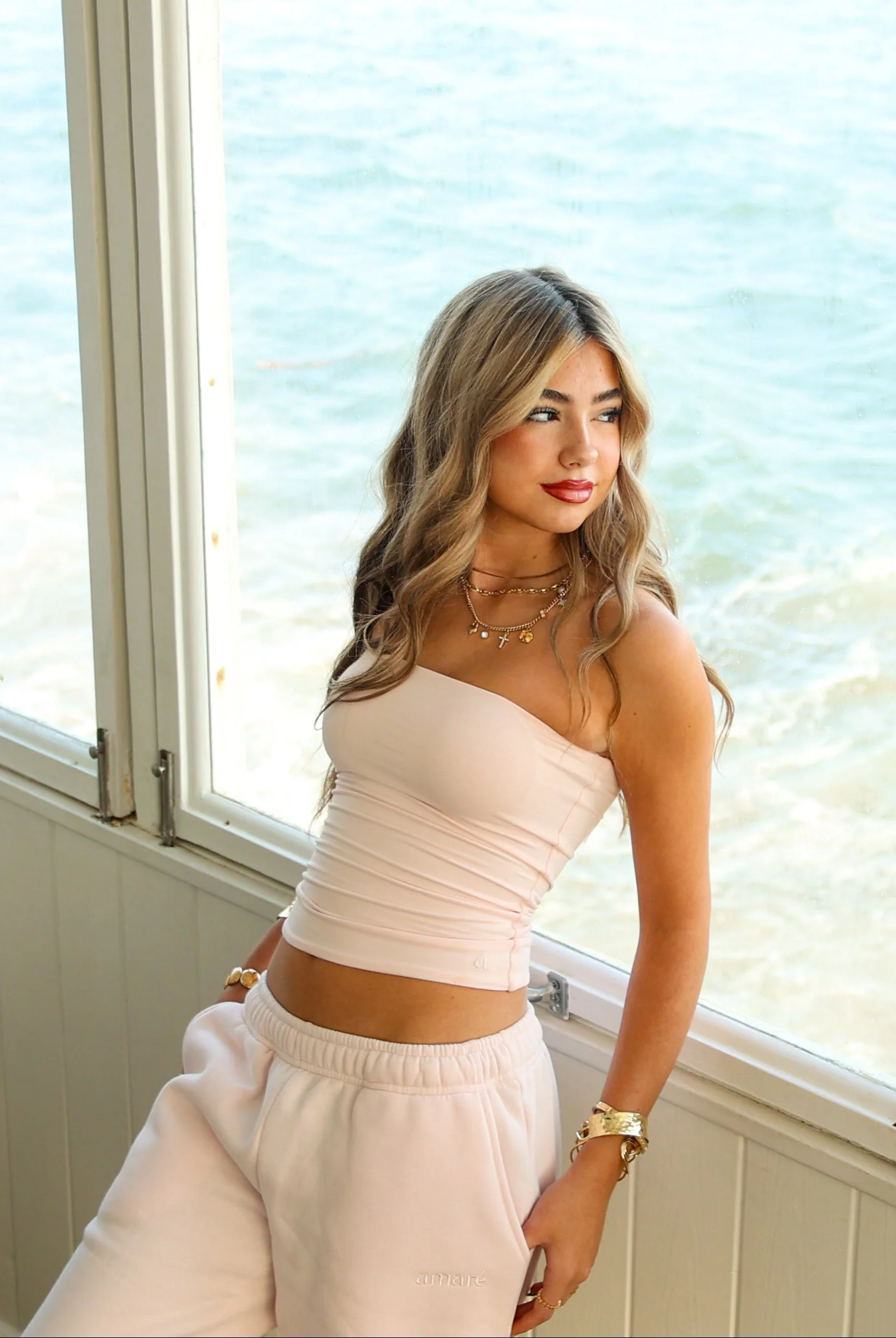 Bamboo Alaïa tube top (bunny)