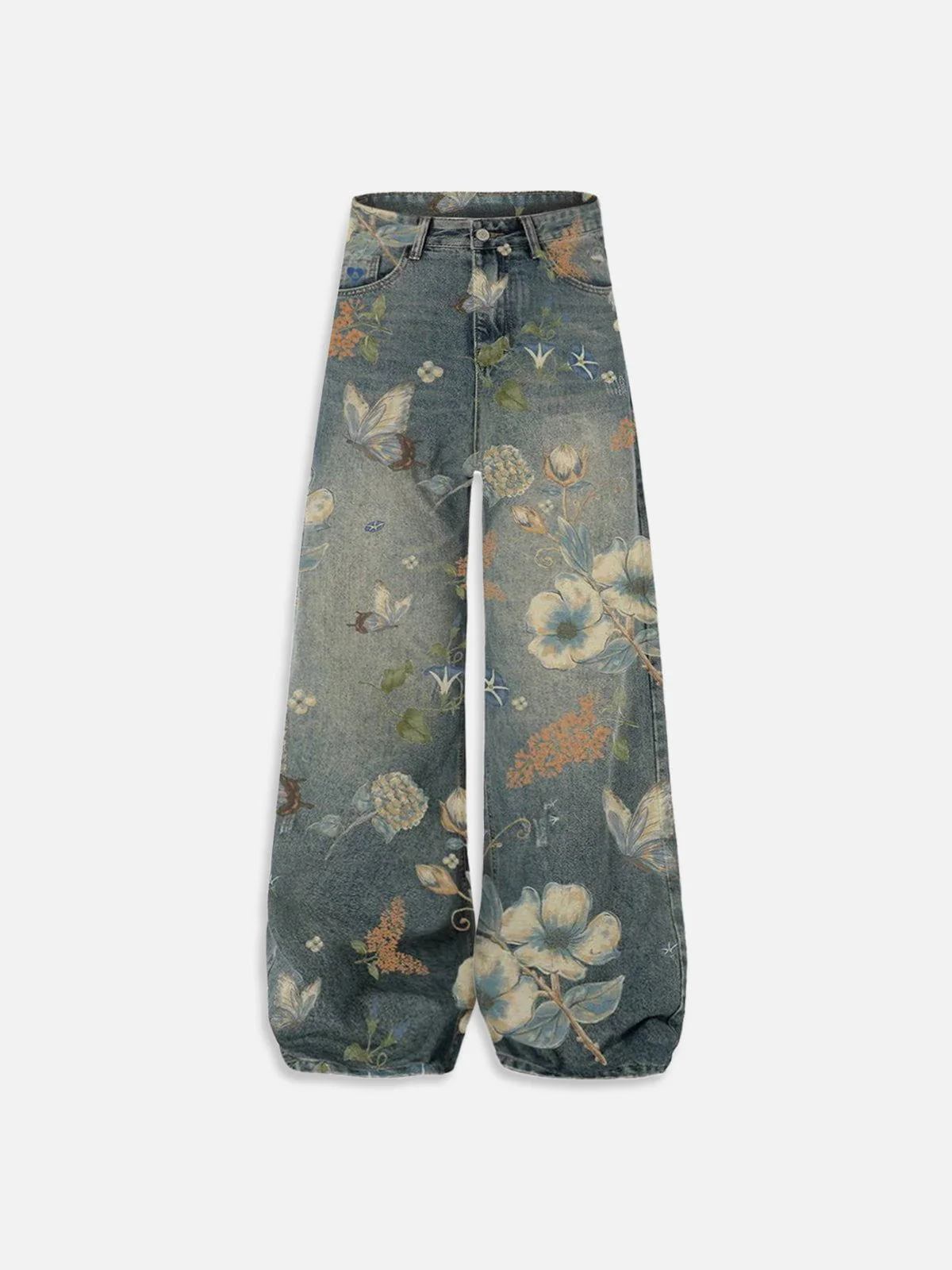 Aelfric Eden Floral Baggy Jeans