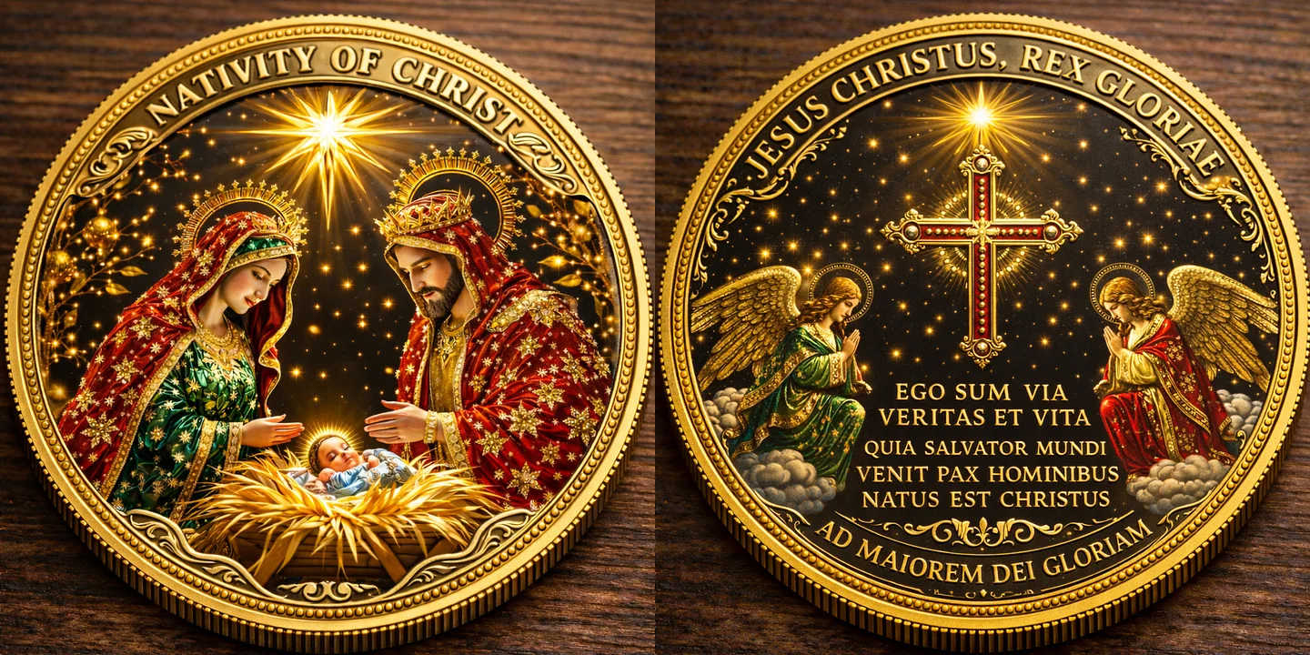 🏆New Year 60% OFF- Nativity of Christ Commemorative Coin