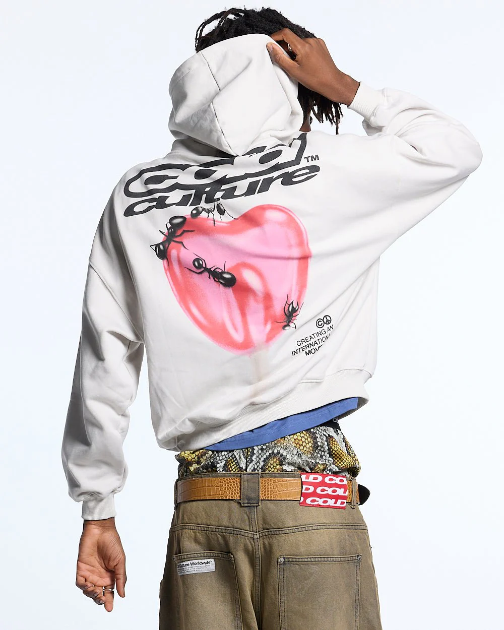 LOLLIPOP HOODIE LIGHT GREY