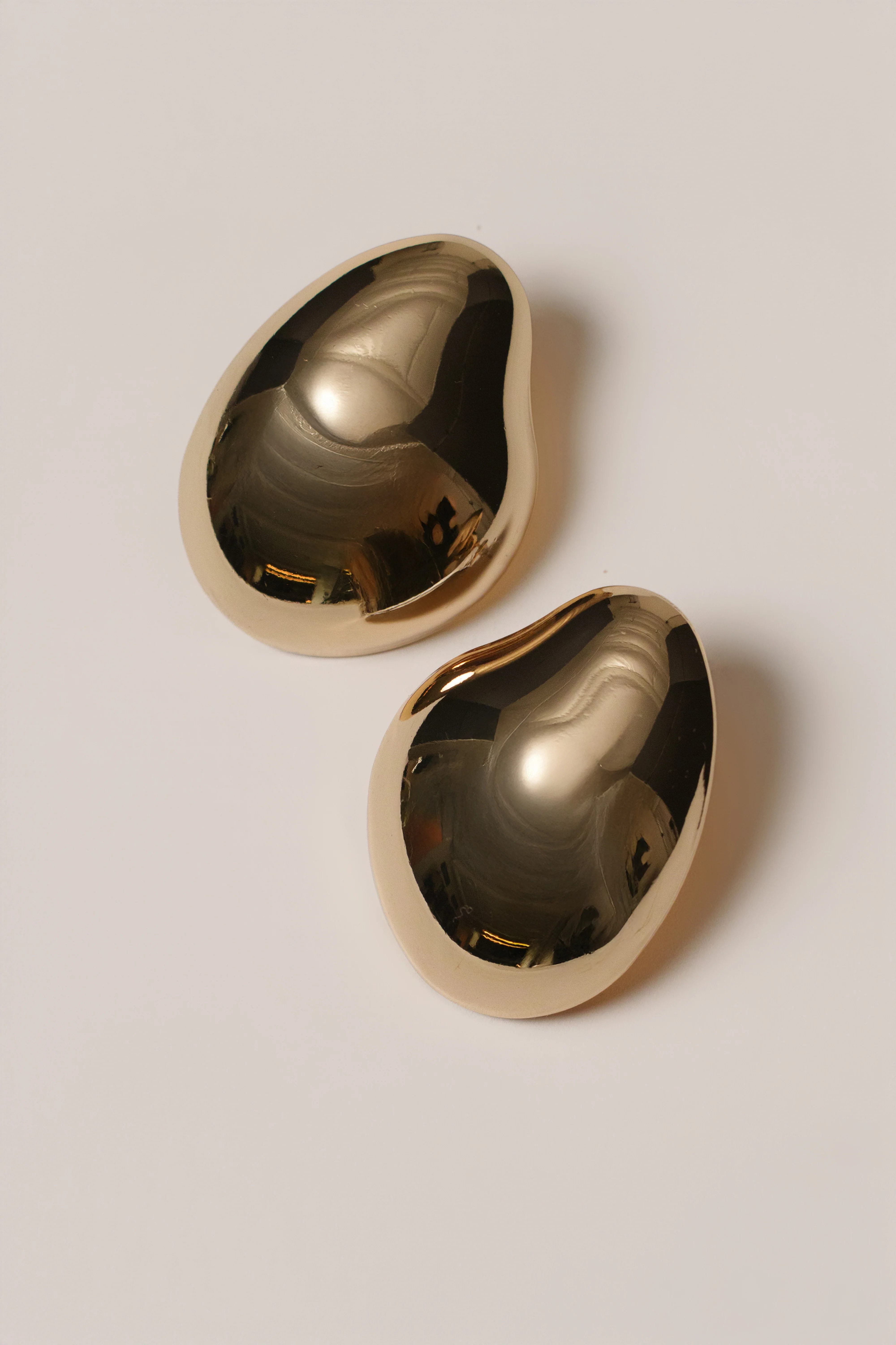 Gold Zana Sculpted Earrings