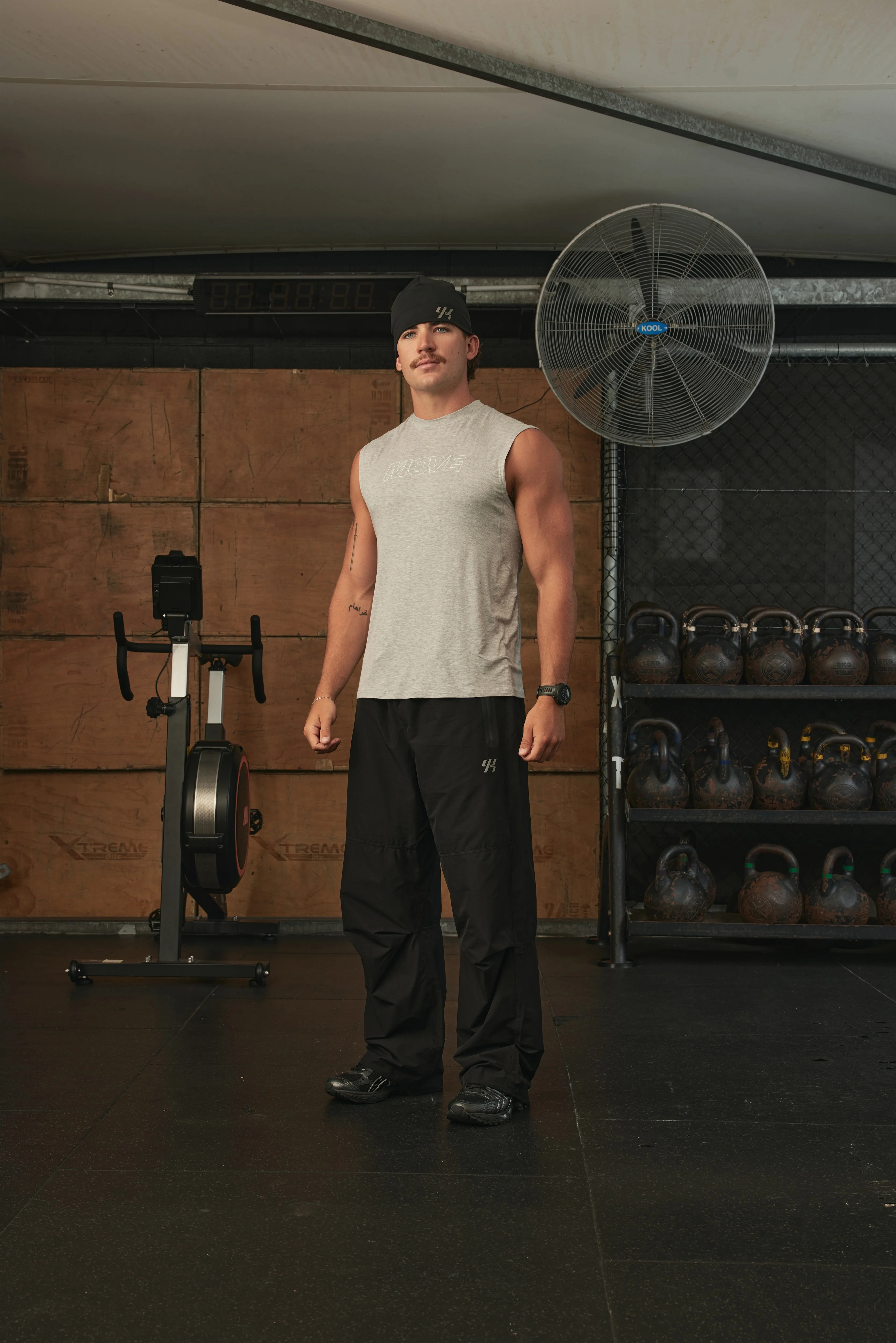 YK Move Flow Tank | GREY MARLE