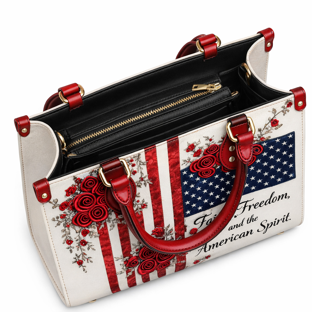 American Faith Leather Handbag