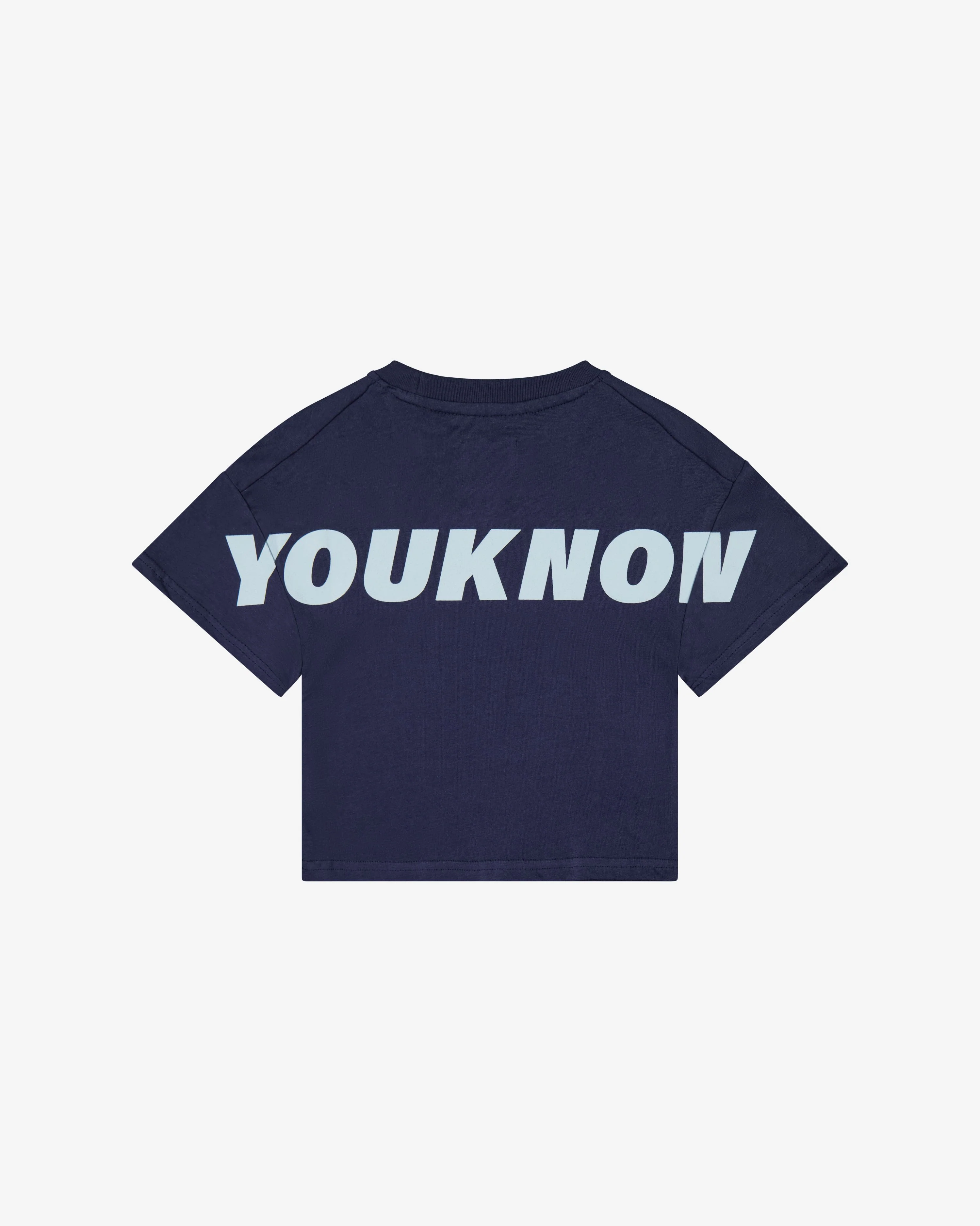 Kids Big Back Tee | Navy Ice