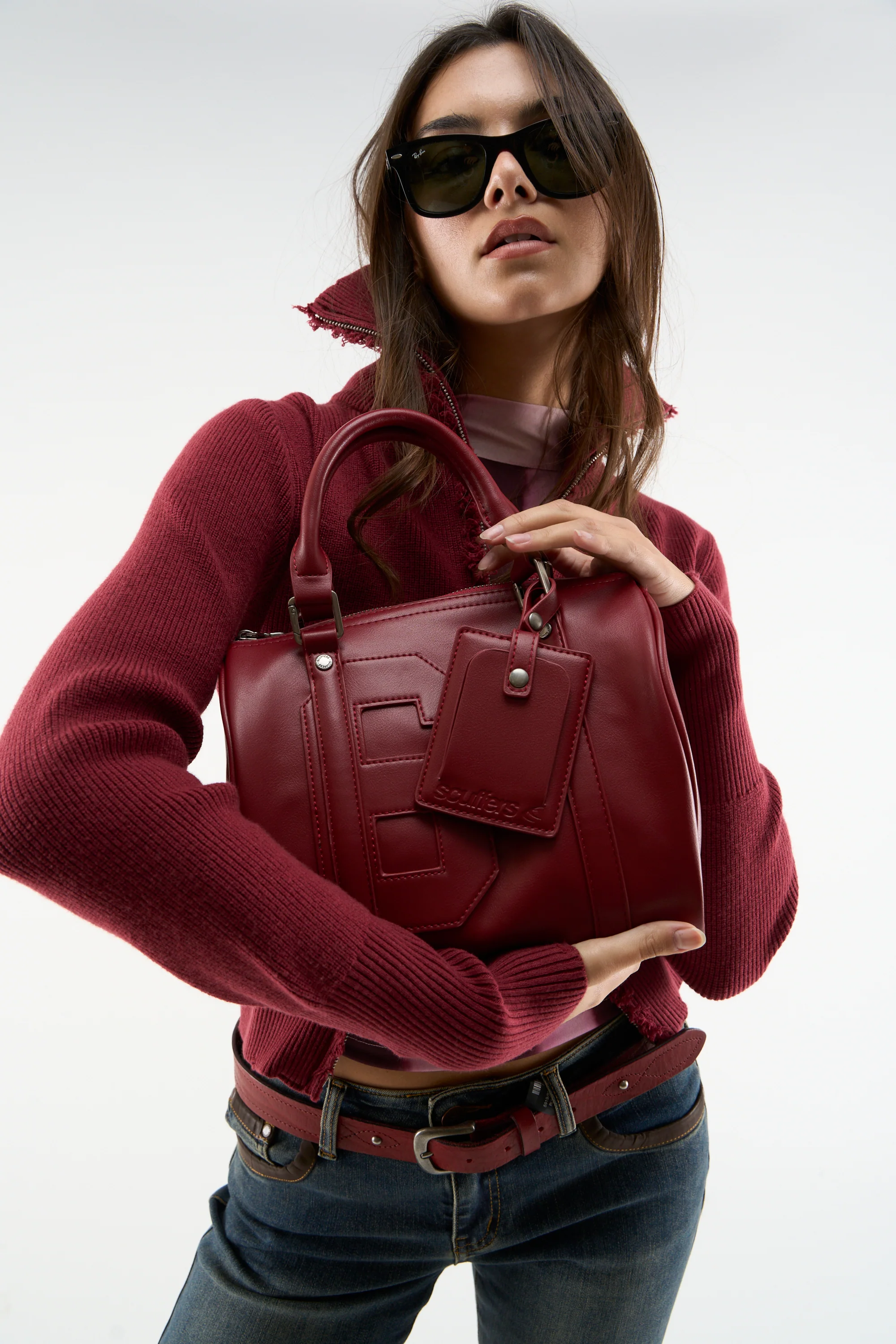 All In Red Mini Duffle Bag