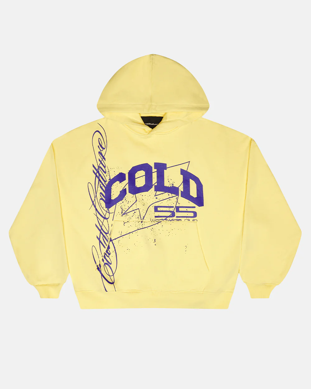 ON ROAD HOODIE YELLOW & BLUE