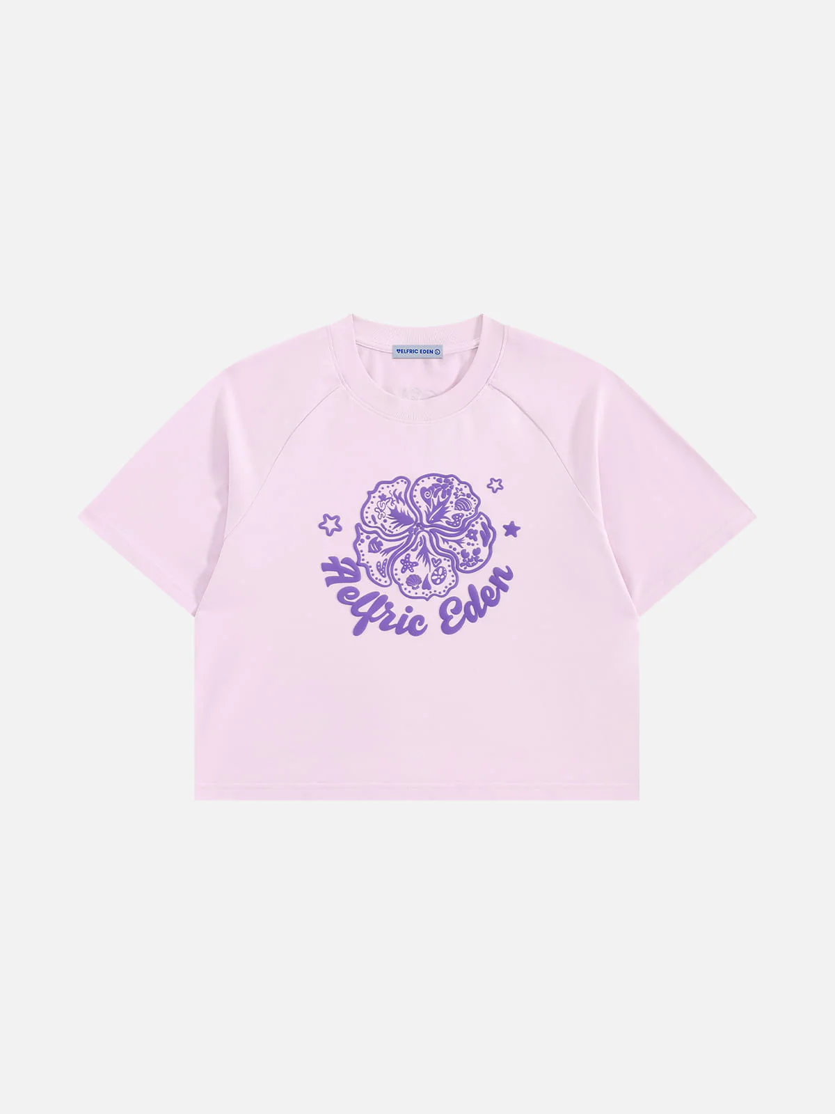 Aelfric Eden Cropped Floral Motif Tee