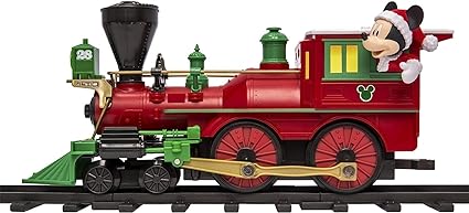 Lionel Disney Mickey Mouse Express Ready to Play 32 Pieces of Train tracks Set, Christmas