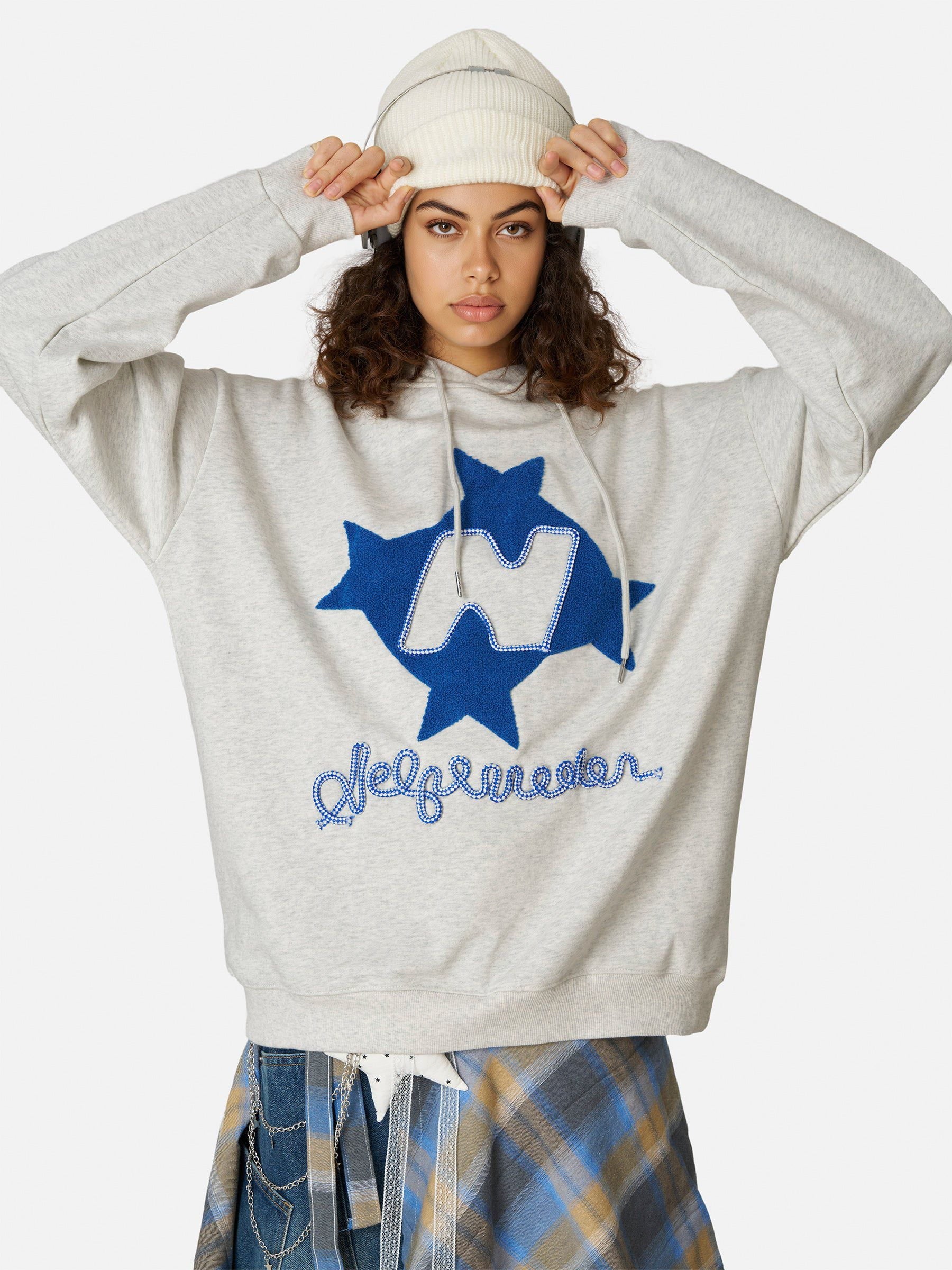 Aelfric Eden Stellaris Embroidered Hoodie