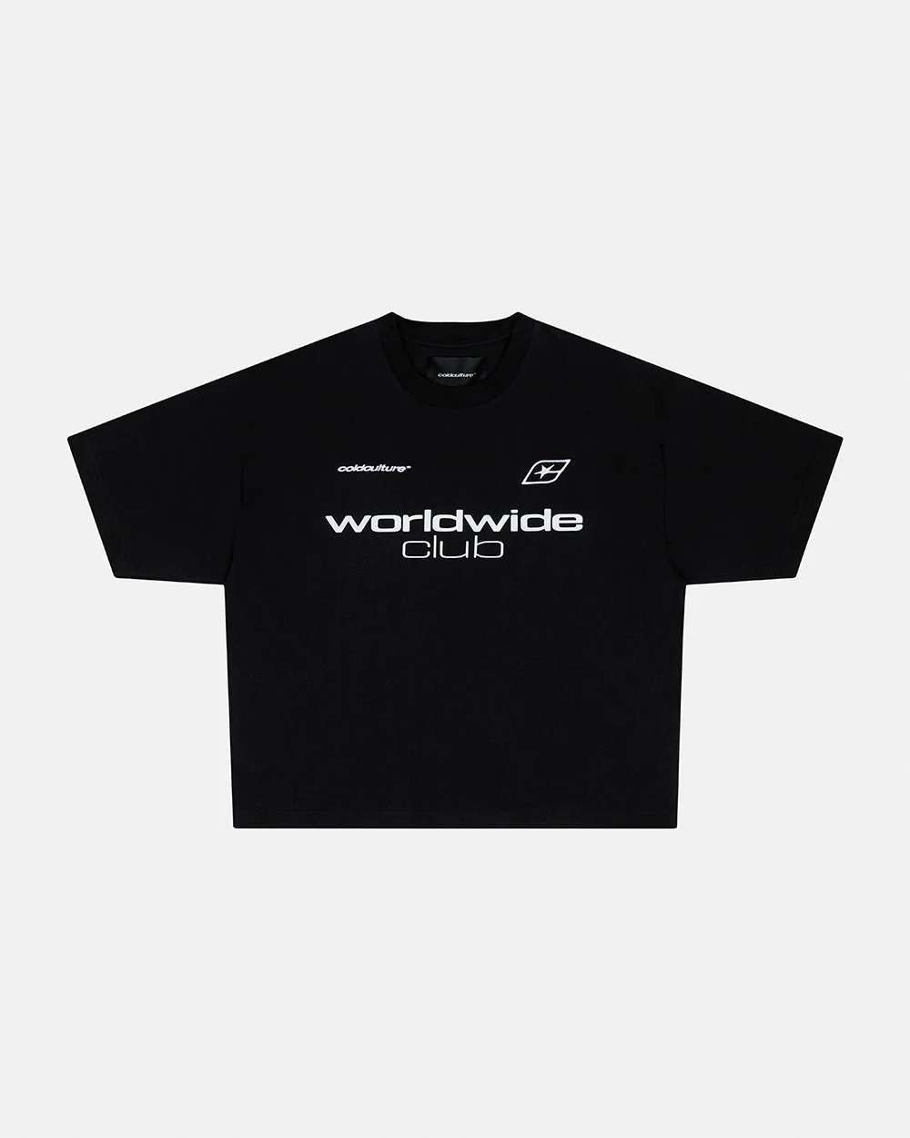 MR WORLDWIDE TEE BLACK