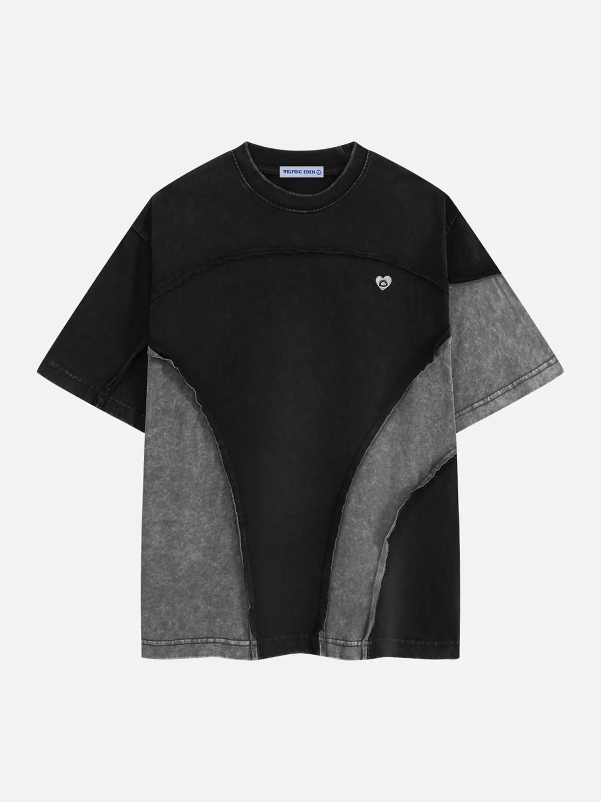Aelfric Eden Contrast Panel Washed Tee