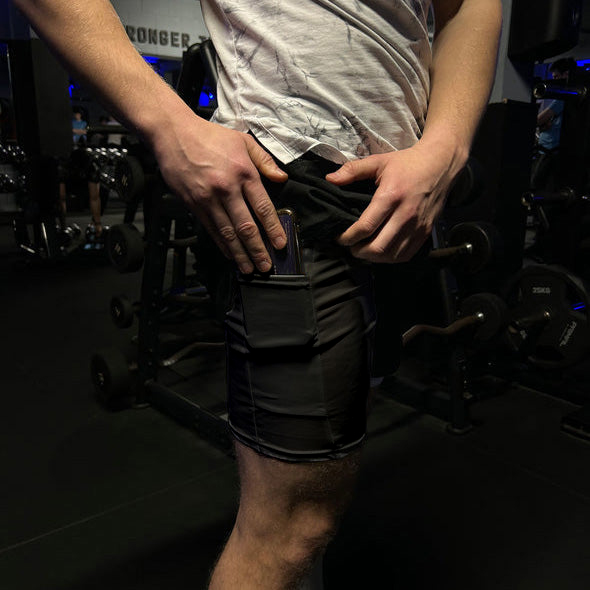 Philippians 4 13 Print Graphic Double Layer Men's Gym Shorts