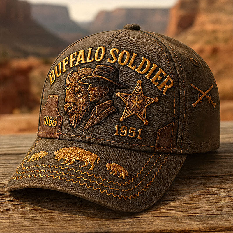 Buffalo Soldier Art Hat