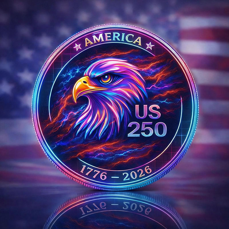 US 250th Anniversary Commemorative Coin