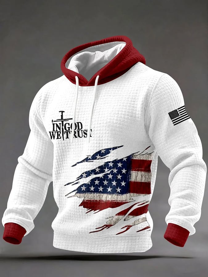 Men's Faith Print Hoodie