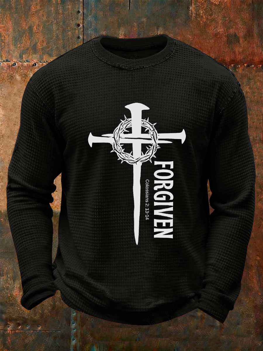 Men's Faith Waffle Long-Sleeve T-Shirt