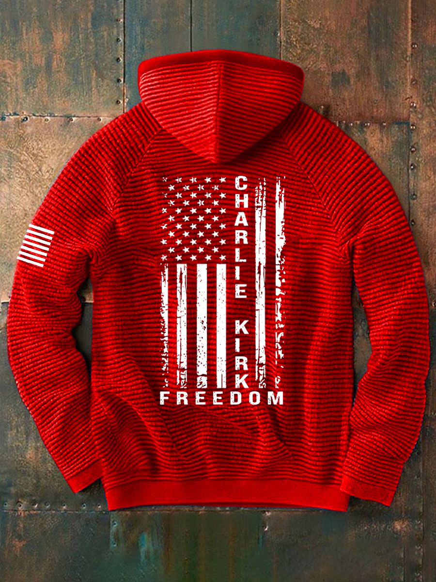 Men's Freedom Is Not Free R.I.P Charlie Kirk Sweatshirt  Hoodie