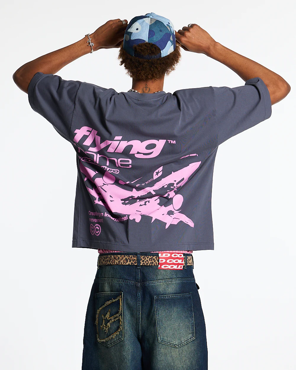 FLYING HOME TEE INDIA INK