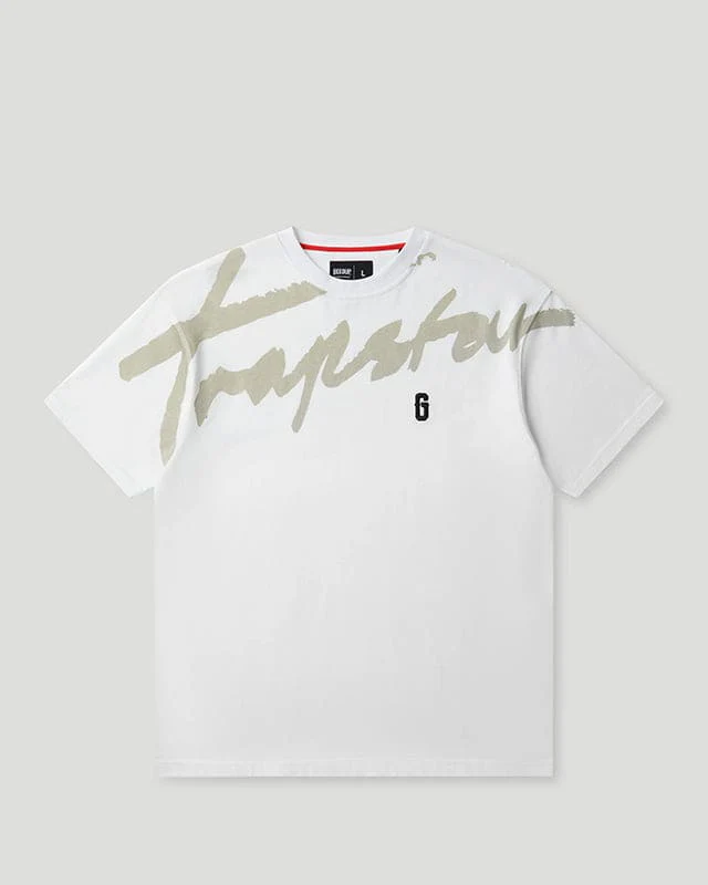 G x Trapstar Signature T-Shirt White