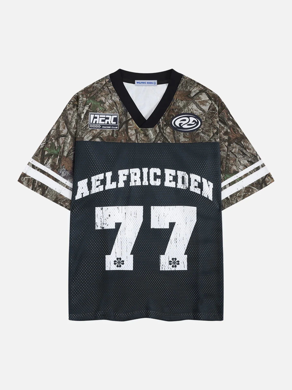 Aelfric Eden Leaf CAMO 77 Jersey Tee