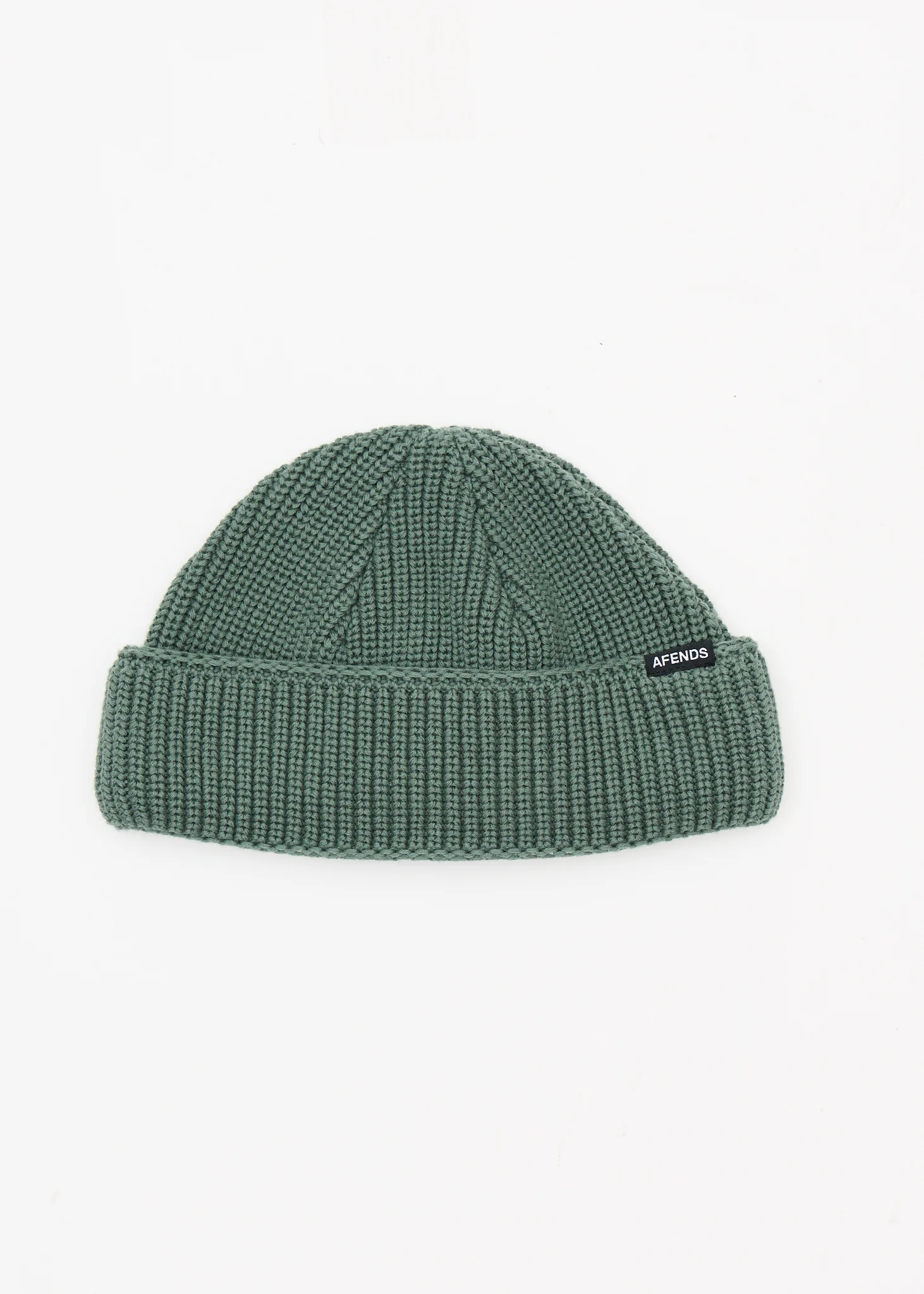 AFENDS Mens Thc - Wharfie Beanie - Sycamore
