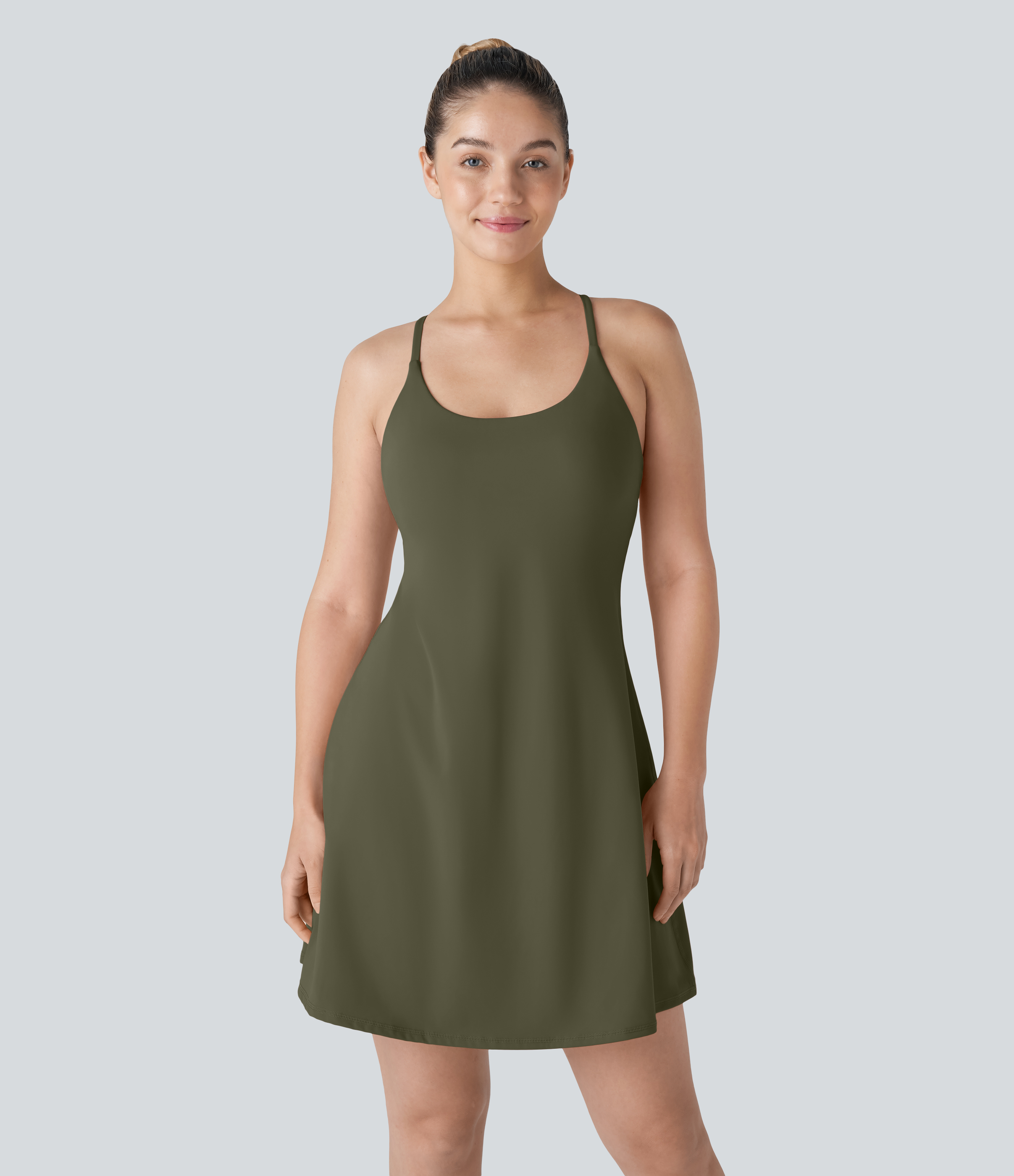 SoftlyZero™ Plush Backless Active Dress-Longer Length-Easy Peezy Edition