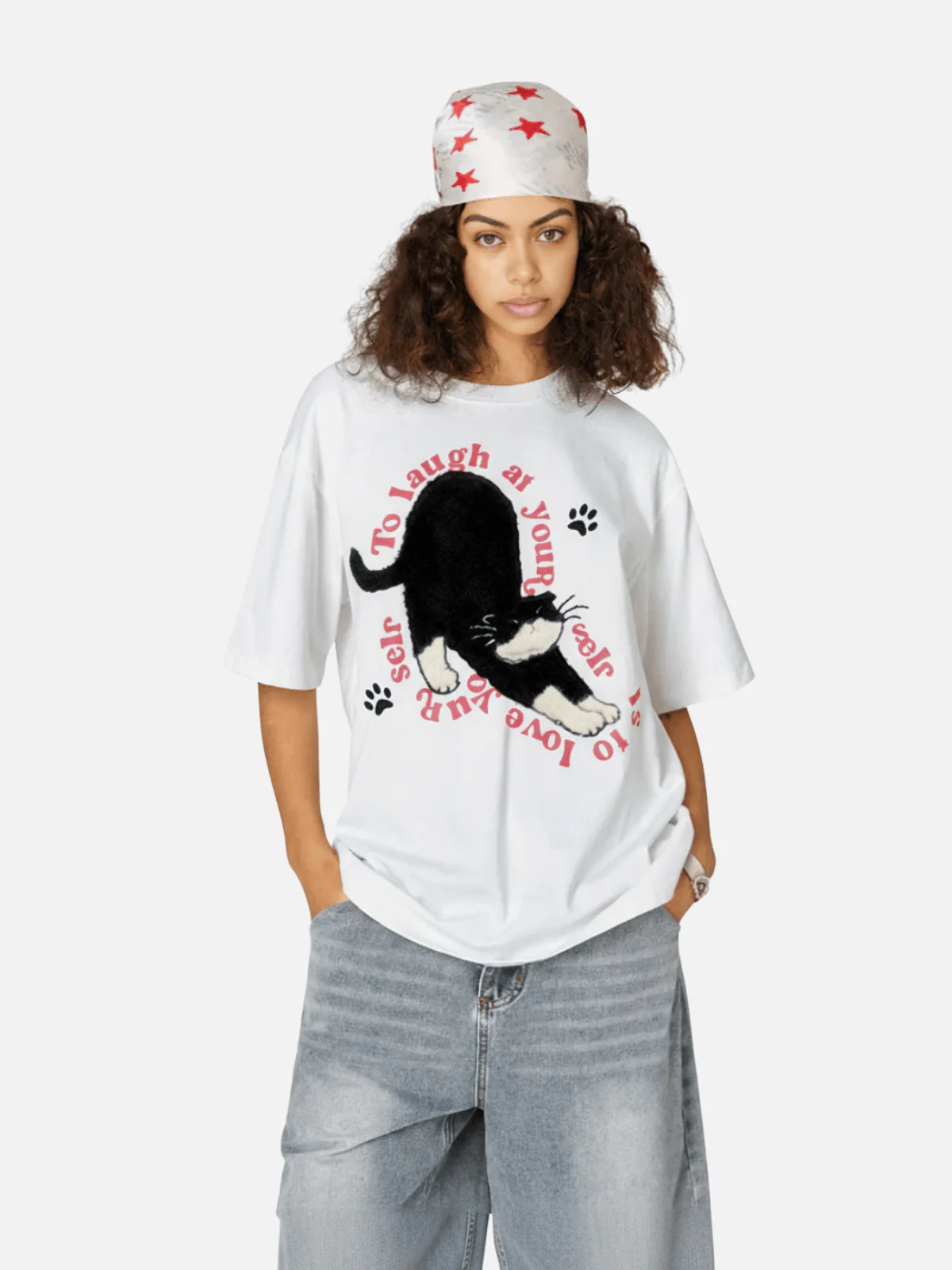 Aelfric Eden Applique Cat Tee