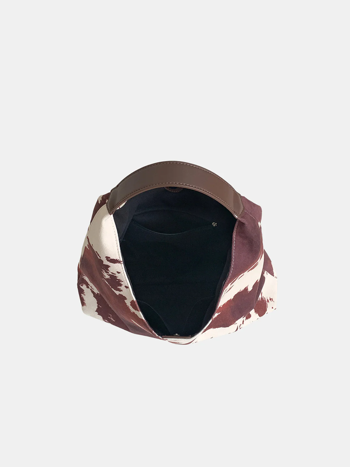 Cow Print Hobo Bag