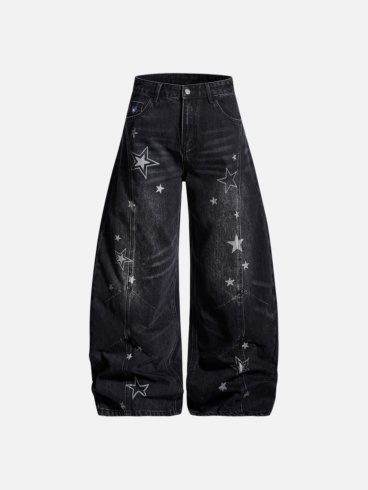 Aelfric Eden Baggy Barrel Star Jeans