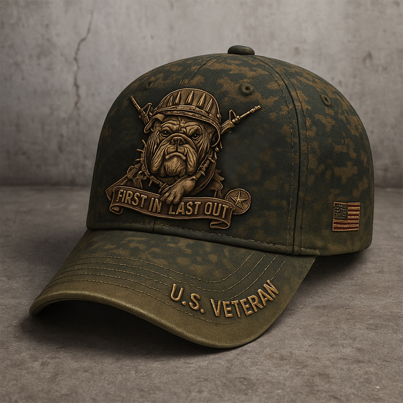 Veteran Military Art Print Casual Hat