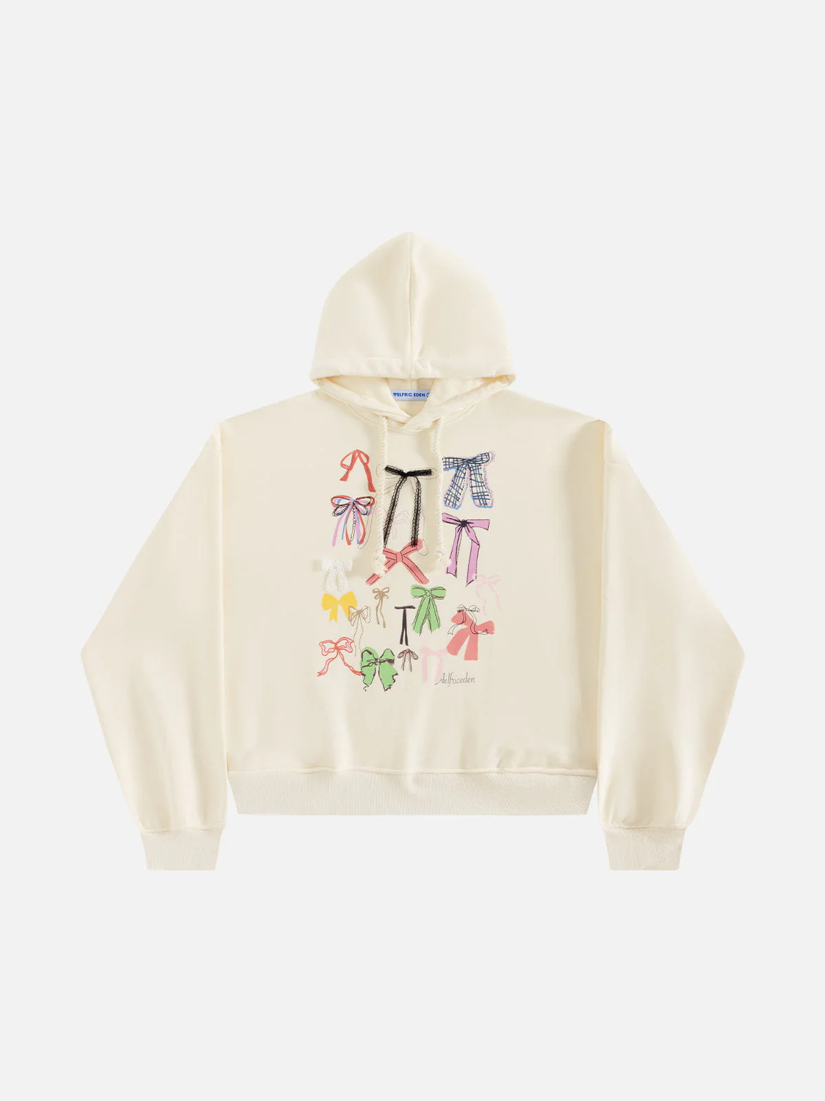 Aelfric Eden Oversized Bow Graphic Hoodie