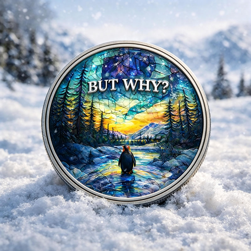 Paths Are Made by Walking But Why Commemorative Coin