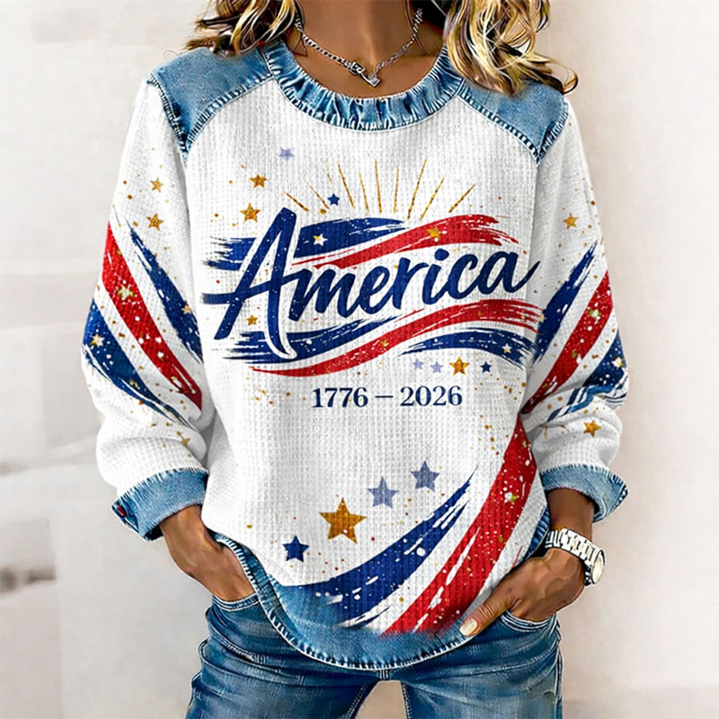 250th Anniversary Of The United States Print Art Casual Sweatshirt