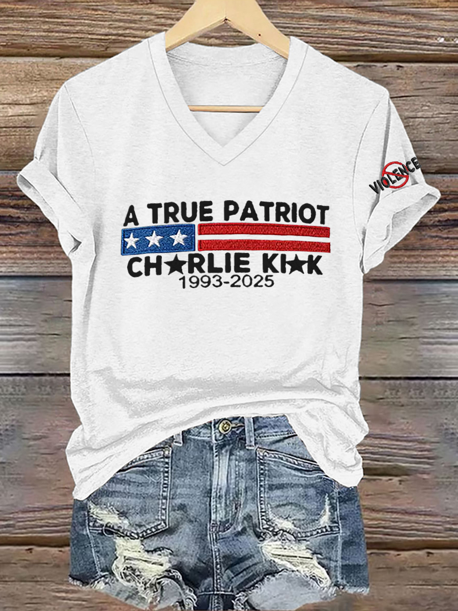 Women's Freedom Is Not Free R.I.P Charlie Kirk Short Sleeve T-Shirt