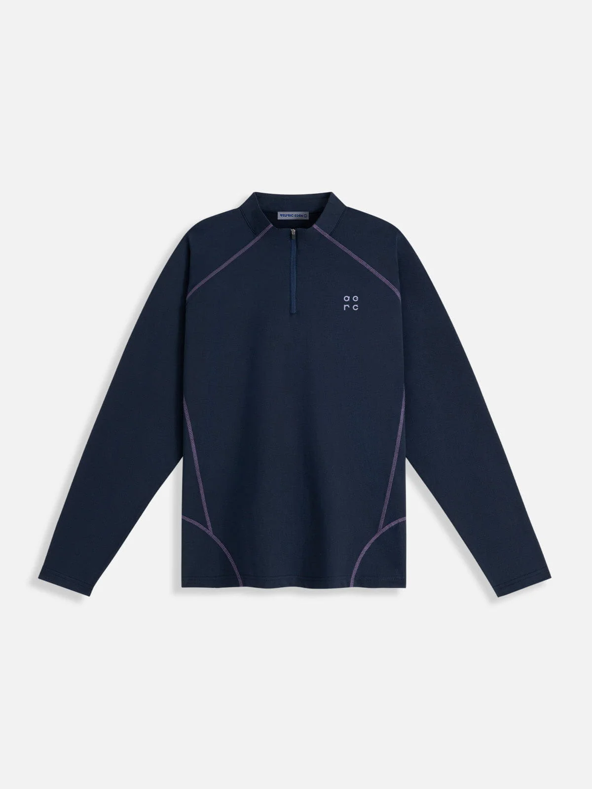 Breezy Active Half Zip Long Sleeve Tee