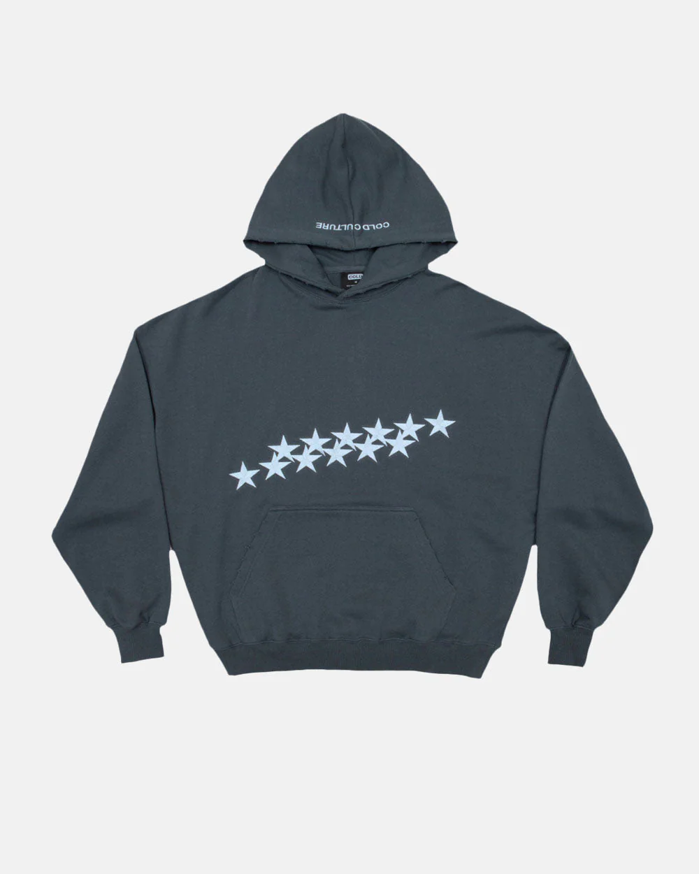 STARS HOODIE SLATE BLUE
