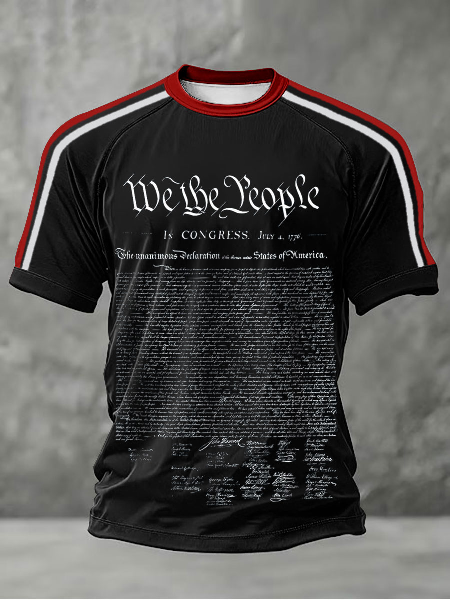 Men's 'We the People' Declaration of Independence T-shirts