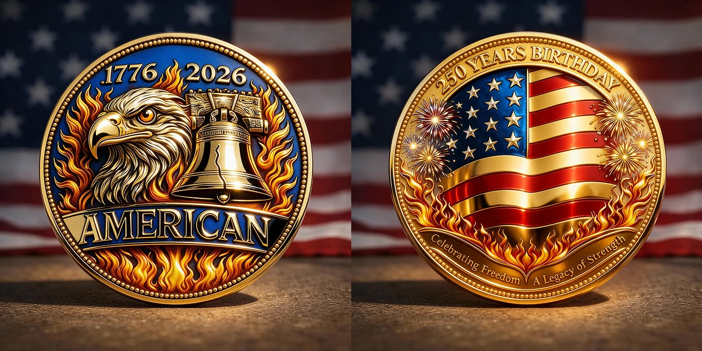 US 250th Anniversary Commemorative Coin