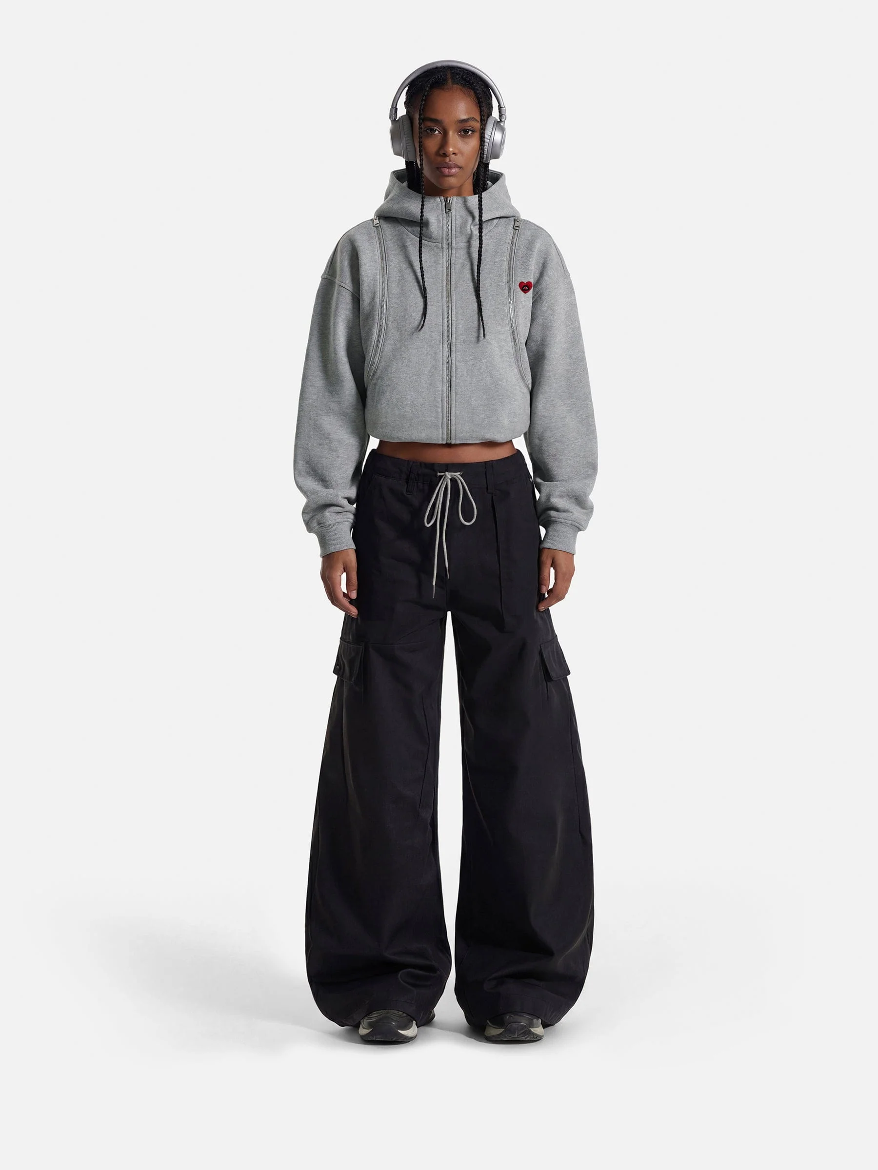 Aelfric Eden Boxy Zip Up Hoodie