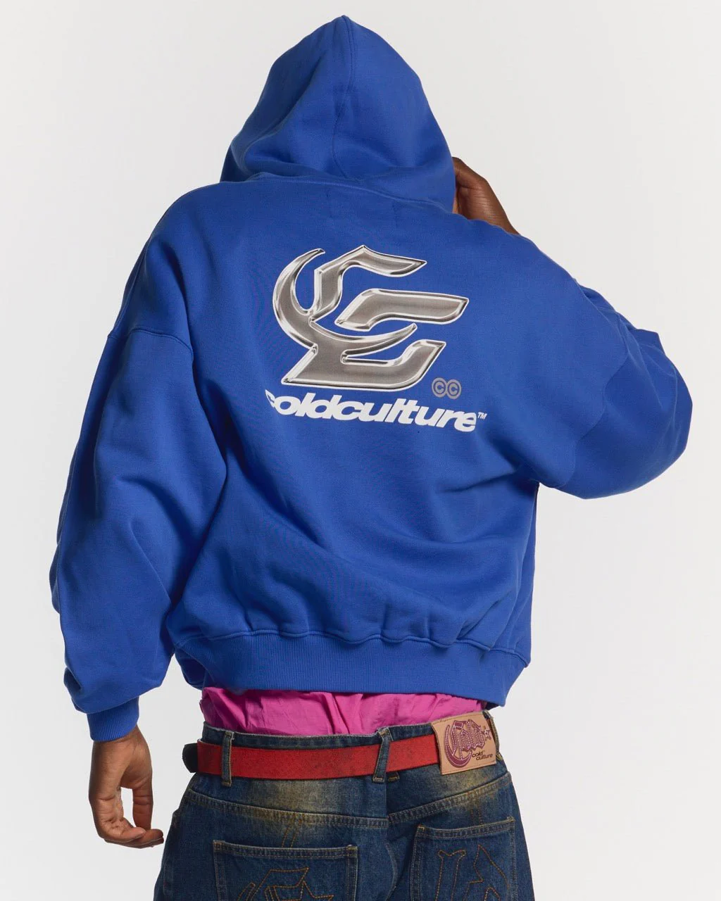 HYPERCHROME HOODIE ELECTRIC BLUE