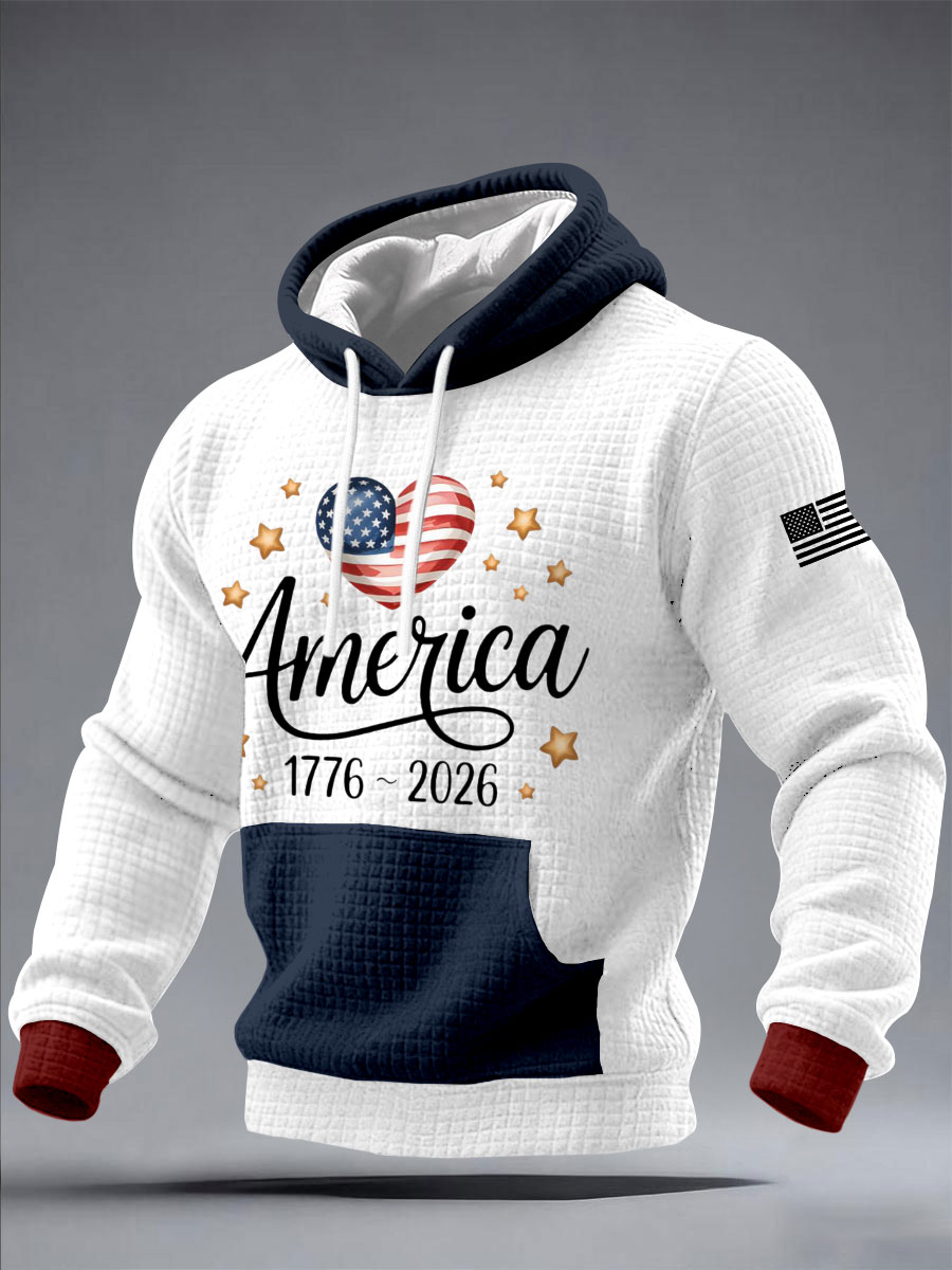 Men's  Years 1776-2026 Hoodies