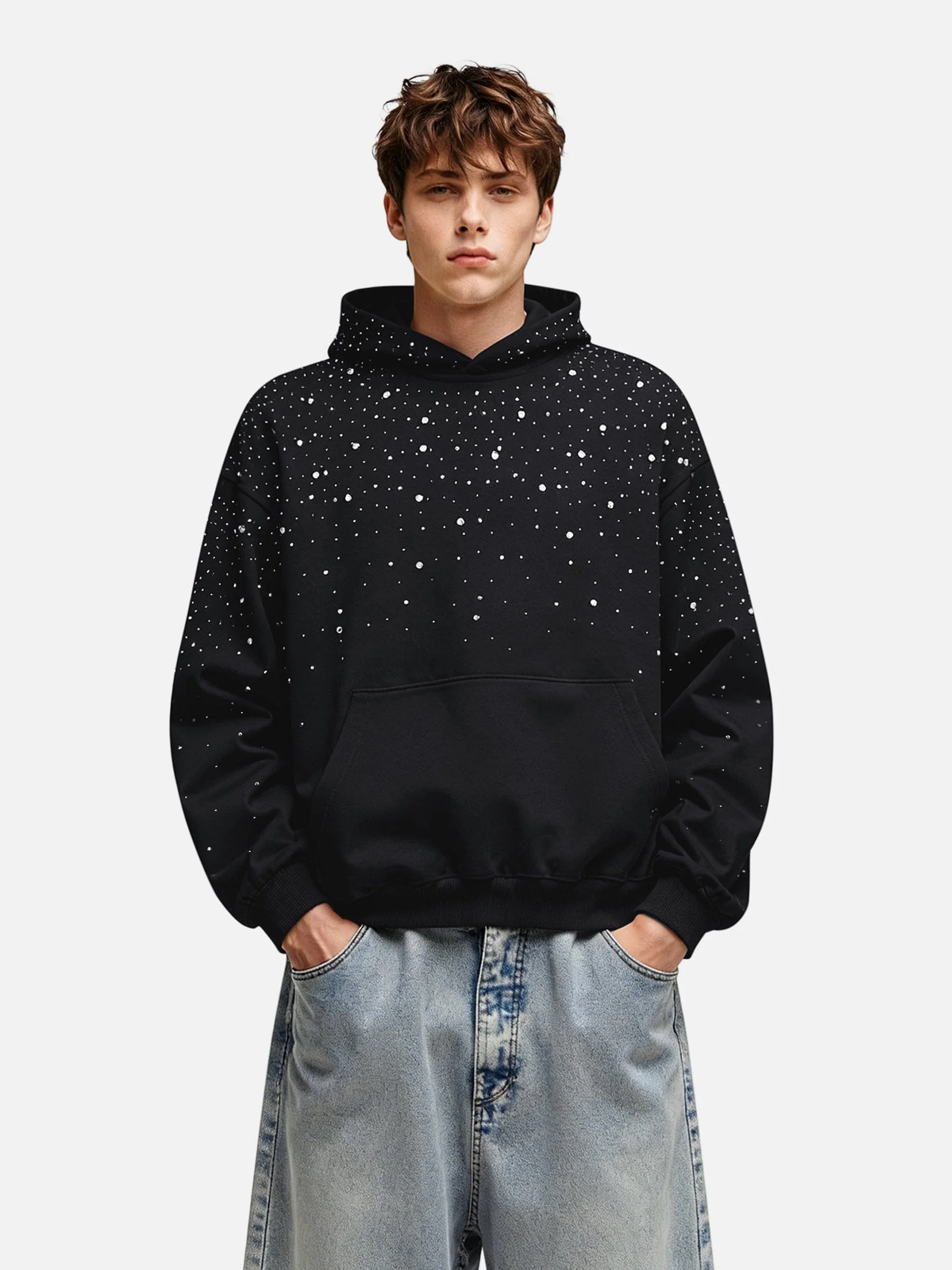 Aelfric Eden Rhinestone Pullover Hoodie