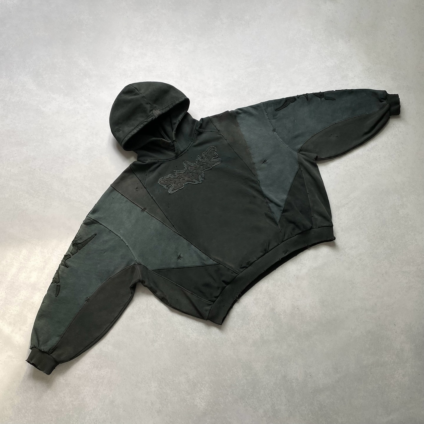 Torn Casual Street Hoodie