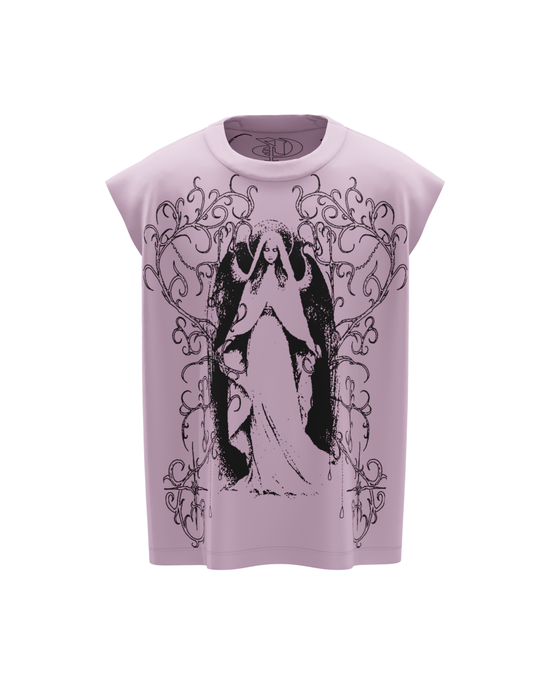 Coral Ghost Boxy Unisex Vest